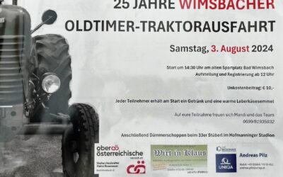 25 Jahre Wimsbacher Oldtimer Traktorausfahrt