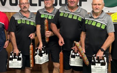 1. Platz beim Herrenturnier in Vorchdorf – 29.08.2024