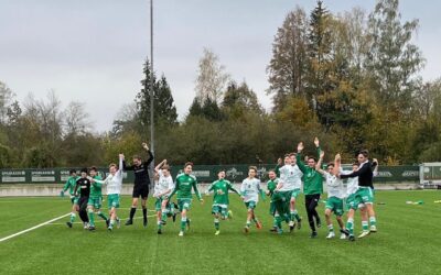 U16 holt Herbstmeistertitel – Regionsliga SÜD